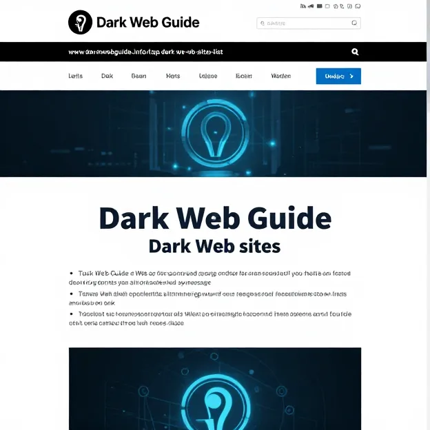 Dark Web sites