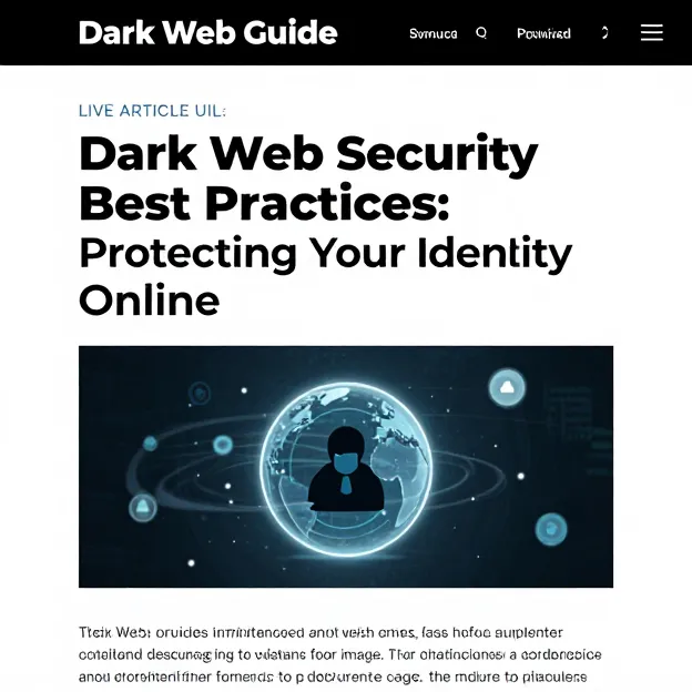 Dark Web security